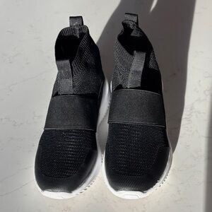 Weissman Black Slip-On Girls HipHop Dance Shoes - Size 13